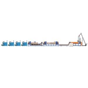 China Carton Box PP Strapping Roll Manufacturing Machine factory