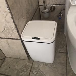 China 12 Litre Touchless Smart Trash Can With Smooth Noiseless Operation factory