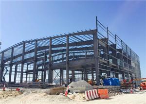 China One Storey Industrial Space Metal Buildings , Metal Frame Workshop Eco Friendly factory