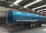 Semi Vac Trailer Fuel Tank Semi Trailer With Customized Logo