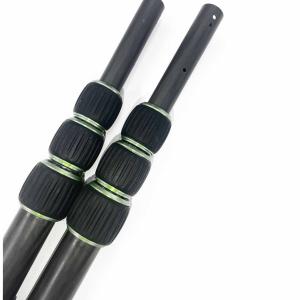 China Volatile 0 Carbon Fiber Telescopic Pole with Twist Buckle and Customized Logo factory