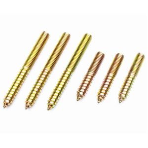 Double Threaded Dowel Hanger Wood Screw Galvanized 150mm Length