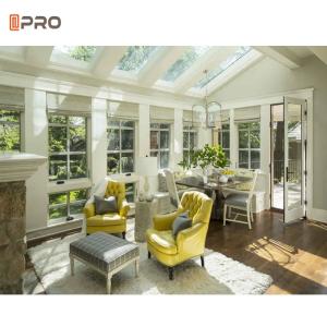 China Luxury Conservatory Laminated Glass Sunroom Garden Veranda Aluminum Glass Sun Room factory