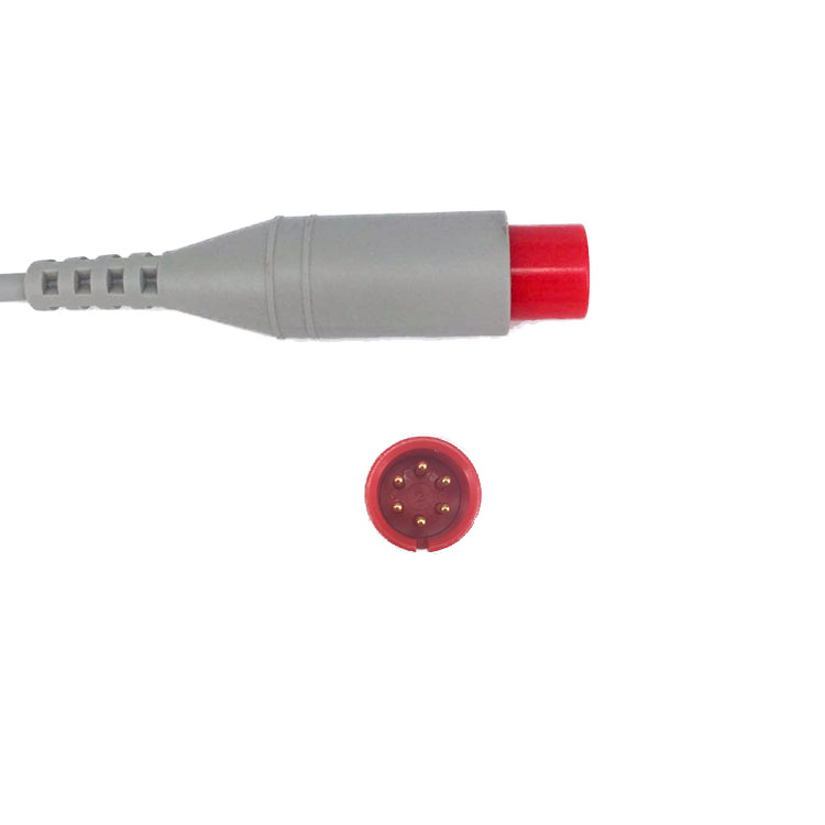 IBP Adapter Cable Compatible For Spacelabs Monitor To Argon Transducer