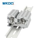 Din Rail IEC 800V 57A JST 6 Spring Cage Terminal Block