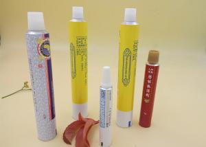 China Aluminum Printed Tube Packaging For Ointment Cream / Gel Screw Cap factory