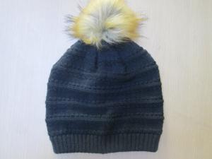 China Acrylic Hat for Ladies and Girls--Jacquard Hat--Faux Fur Hat--Outside and Winter--Double Layer factory