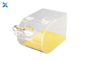 China Plastic Acrylic Packaging Box High Transparency For Grain Food Acrylic Millet Dispenser factory