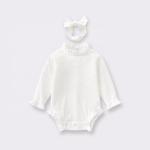 In Stock Baby Romper Bamboo Children Ruffle design Girls Baby Bodysuits
