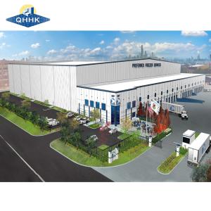 China Q355B Steel Frame Warehouse Construction Cold Storage Building Seismic Safety factory