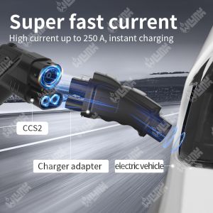 Olink DC Charging EV Adapter 250A GBT Connector CHAdeMO to GBT CCS2 to GBT