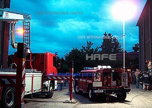 China Convenient Emergency Safety Lights , 400 W Portable Night Rescue Balloon Lighting factory
