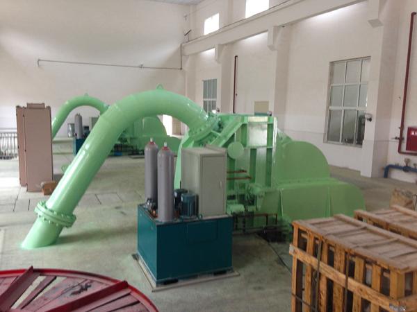 Efficiency Pelton Turbine Generator IP54 Rated Air/Oil Cooling Speed Range 500