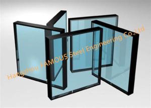 China Single Silver 6mm 12A 6mm Glass Curtain Wall With Low Heat Transfer Coefficient factory