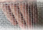 1m Width Woven Iron 4mm Dia Square Wire Mesh