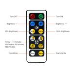 Modern 61x26mm 0.5w Remote Control Under Cabinet Light