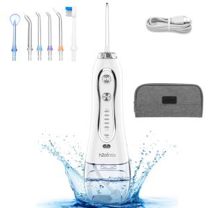 China Cordless Electric Portable Water Flosser 300ml Waterproof IPX7 factory