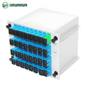 China SC UPC 1x32 Fiber Optic Cassette PLC Splitter Low Insertion Loss factory