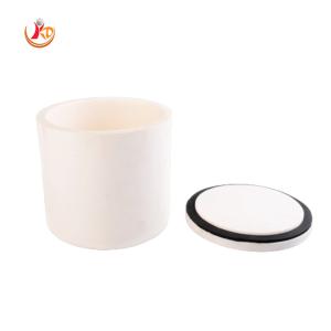 China 500ml 95% Alumina Ceramic Jar For Vibration Grinding Mills 3.8g/Cm3 Density factory