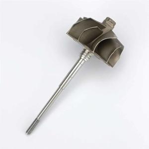 China MS-TECH Turbo G35 Upgrade Turbine Wheel Shaft 879618-2 For 880696-5001S, 880696-5002S Ind 68mm Exd62.32mm Blades 5+5 factory