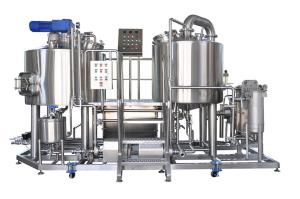 China Micro Beer Brewery 300L 2 Vessel Brewing System Beer Brewing Mash Tun factory