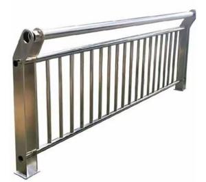 China Gate Bespoke Stainless Steel Fabrication Service Handrail River Viewing Balcony Guardrail factory