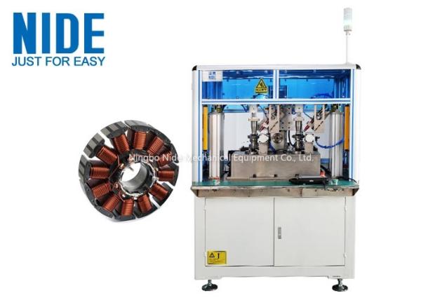 China Automatic Fan DC Motor Stator Winding Machine 120 Rpm Efficiency Customized Color factory