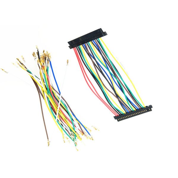 30 Awg 26 Awg Wire Harness JAE FIS 20 Pin 1.25mm Connector To Fi S20s