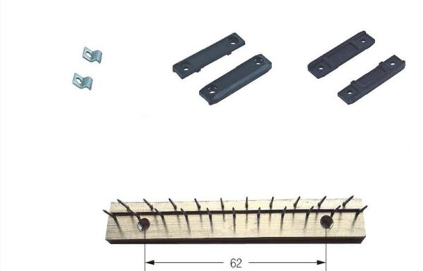 Sliding Pad Mercerizing Fiber Slider Textile Machinery Parts Stenter Machine
