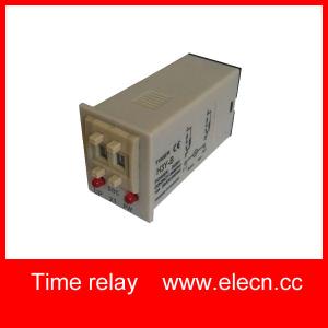 China 24VDC,110VAC,220VAC miniature electronic dial-up timer relay factory