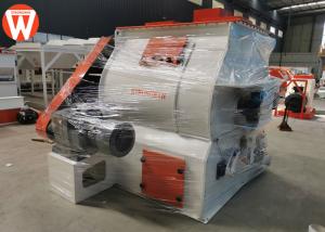 China Chicken Pallet Horizontal Mixer Machine 10T/H Animal Feed Mill Equipment factory