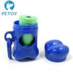 Small Convenient Biodegradable Poop Bags With Dispenser And Leash Clip