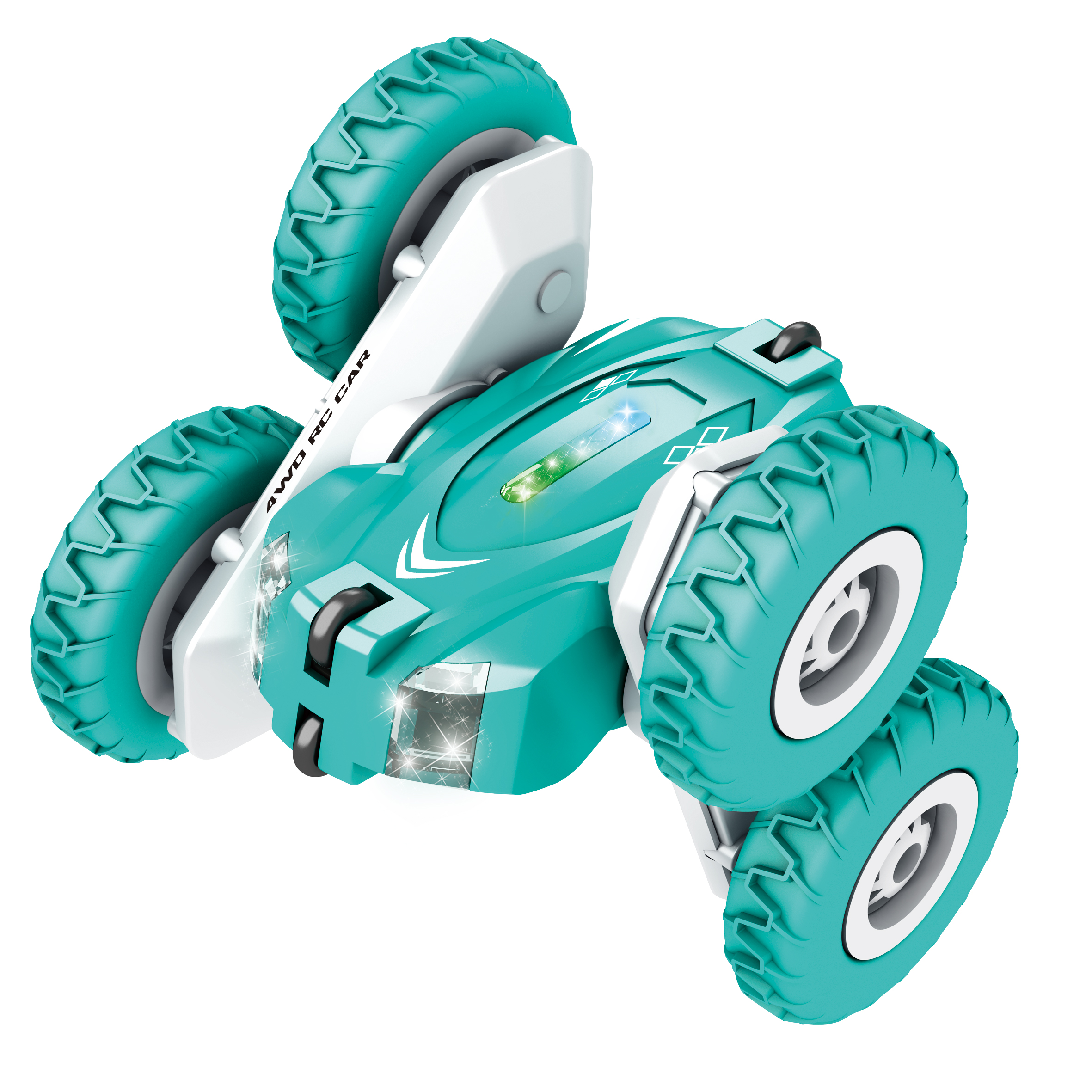 Electric Stunt Car Double-sided Swing Arm Tumbling Car Remote Control High Speed Toy for Kids