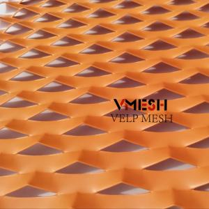 China Decorative Aluminum Diamond Expanded Metal Mesh Panel For Wall factory