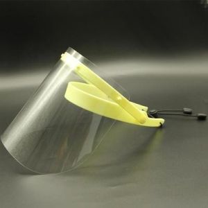 China PE Anti Fog Disposable Face Shield With Elastic Rope factory