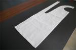 Coloured 27x42" Disposable PE Apron Flat Or Roll Packing For Kitchen Cleaning