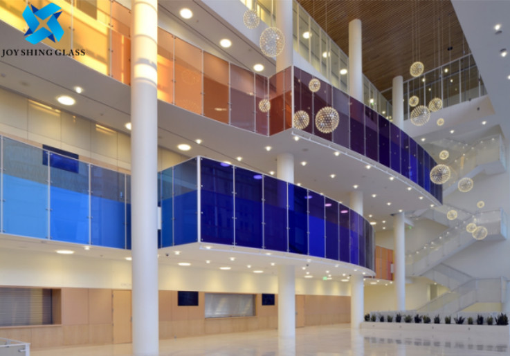 Insulating Reflective Colored Laminated Glass For Houses / Shops
