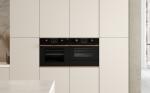 Customized White Melamine Kitchen Cabinets Fitted With Stainless Steel Sink
