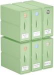 Sheet Organizers And Storage, 4-Pack, Queen/King Size (Grey), Bed Sheet