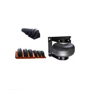 China Black Roller Fender Low Maintenance Requirements High Load Capacity on sale