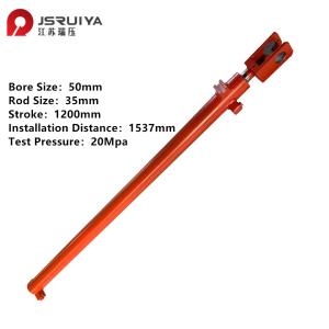 China 16Mpa Small Bore Long Stroke Customized Hydraulic Cylinders factory