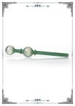 Darken Green Glass oil burner Smoking Water Bong Accessories 14CM Height