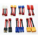 XT90 XT60 XT30 male and female Conector 10/12/14/16AWG 200mm 250mm Silicone Wire