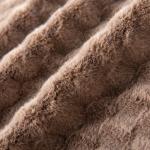 Knitted Jacquard Rabbit Hair For Winter Clothing And Toys 100%