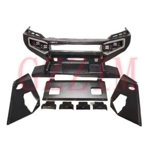 China Mitsubishi L200 2021 Customized Auto Parts Stainless Black Front Bumper Bodykit factory
