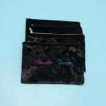 Recycled Lipsticks Packing Velvet Cosmetic Zipper Bag