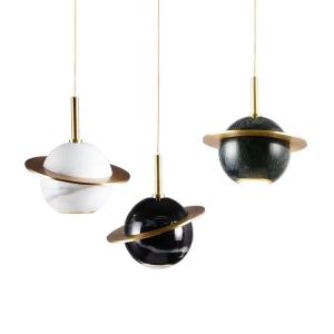 China Nordic Marble Small Chandelier Simple And Modern Light Minimalist Pendant Lamp Chandelier factory