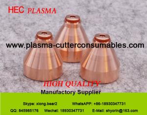 China 12.40850 Kjellberg FineFocus Plasma Consumables Nozzle For Long Lasting Performance factory