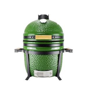 China 15-24 Inch Pellet Smoker Barbecue Charcoal Kebab Green Egg Grill BBQ Ceramic Grill Kamado factory
