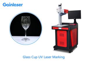 China 355nm 5Watt Glass Engraving Laser Machine For Plastic factory